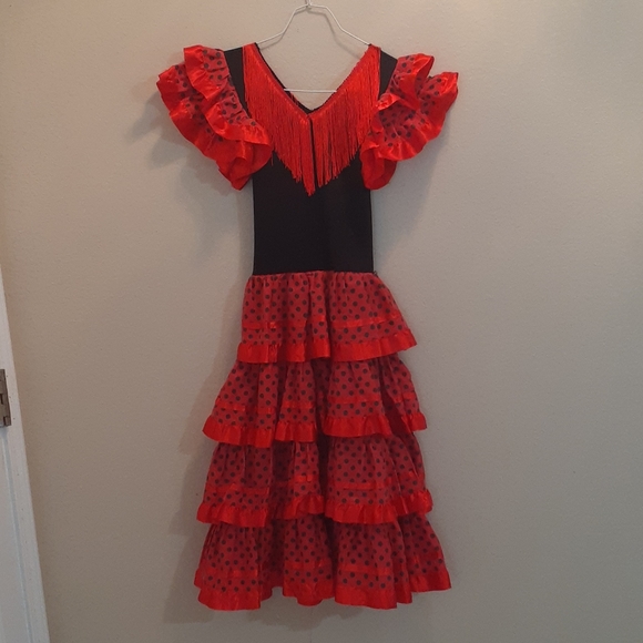 Other - Girls -kids vintage salsa dress 10/12